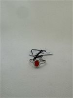 Anello Scintille Gioielli Donna in Argento Corallo GN-1 - GN-1